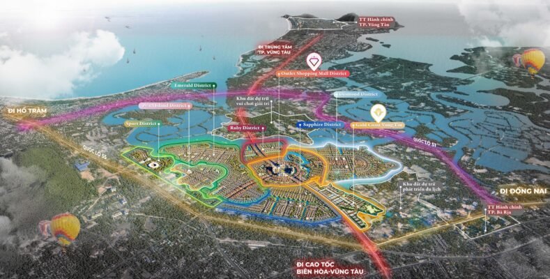 Tổng Thể Dự án Gold Coast Vũng Tàu