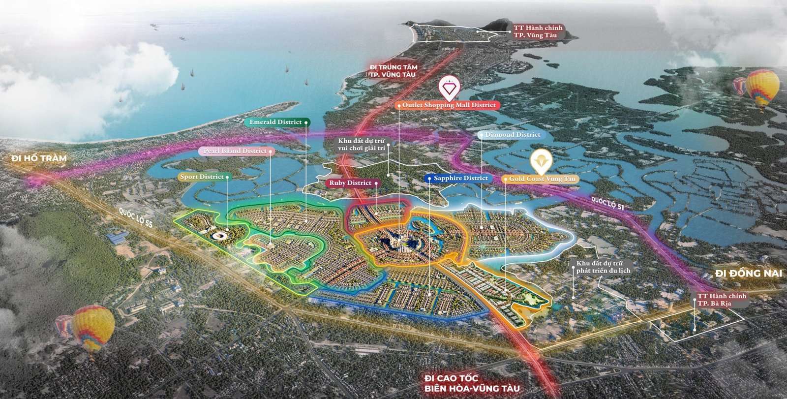 Tổng Thể Dự án Gold Coast Vũng Tàu